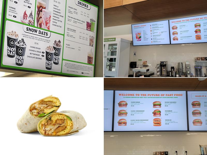Plant Power Fast Food Menu