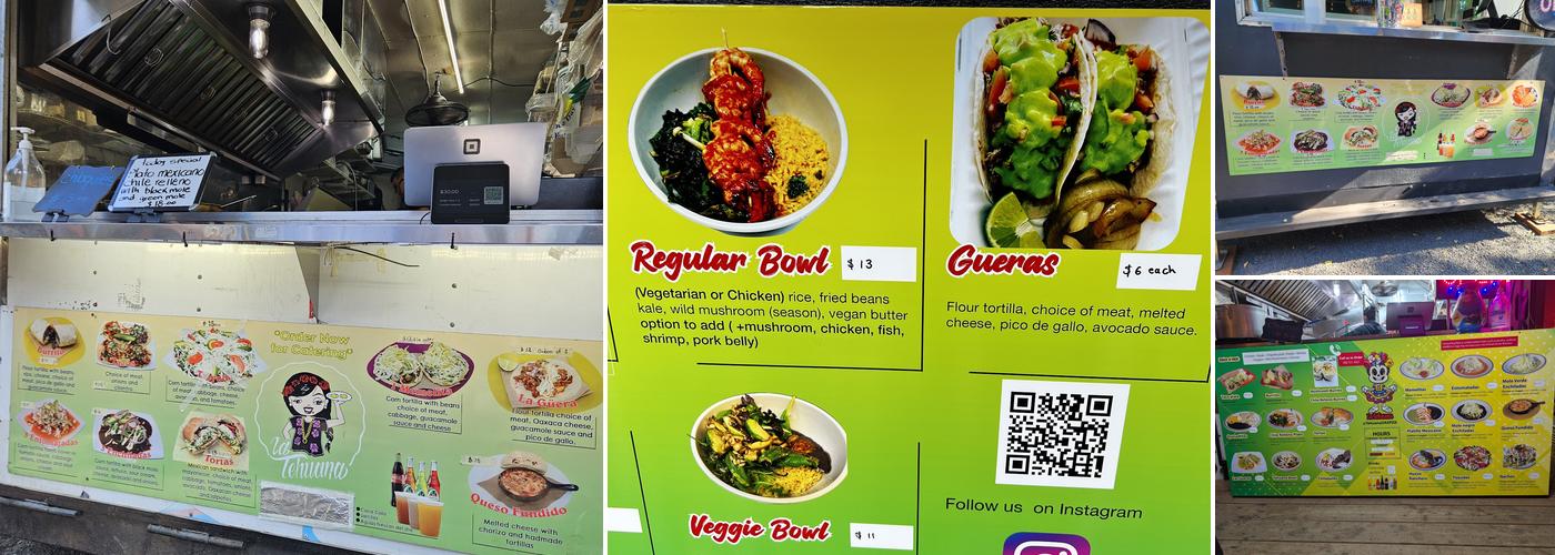 Tehuana Oaxacan Cuisine Menu