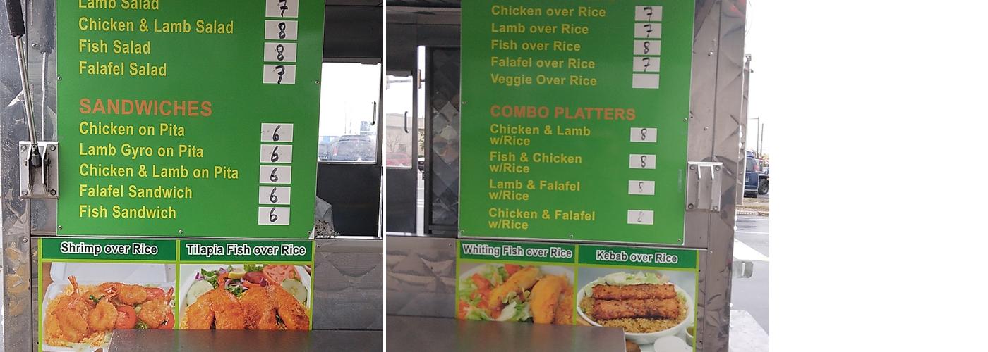 FAMOUS GYRO GUYS HALAL FOOD Menu