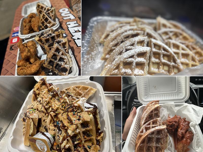 Chicken and waffles on wheels 476 Broadway, Paterson