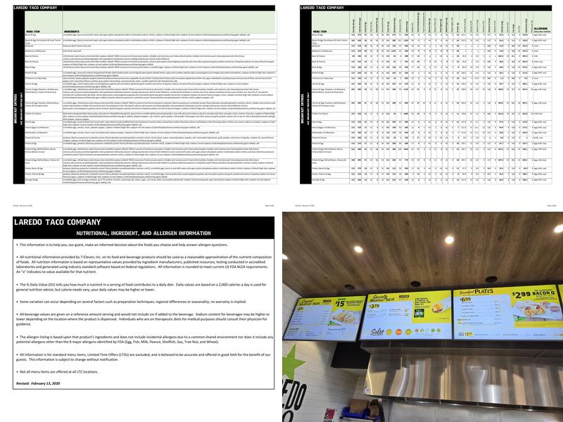Laredo Taco Company Menu