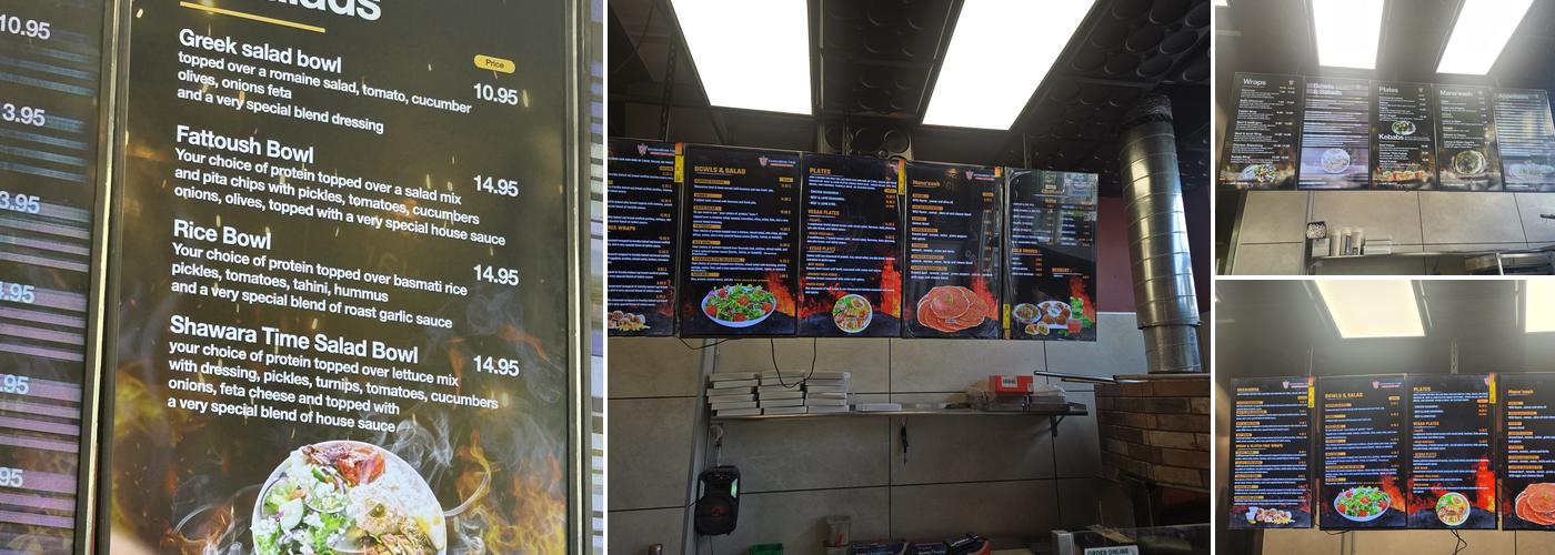 SHAWARMA TIME Menu