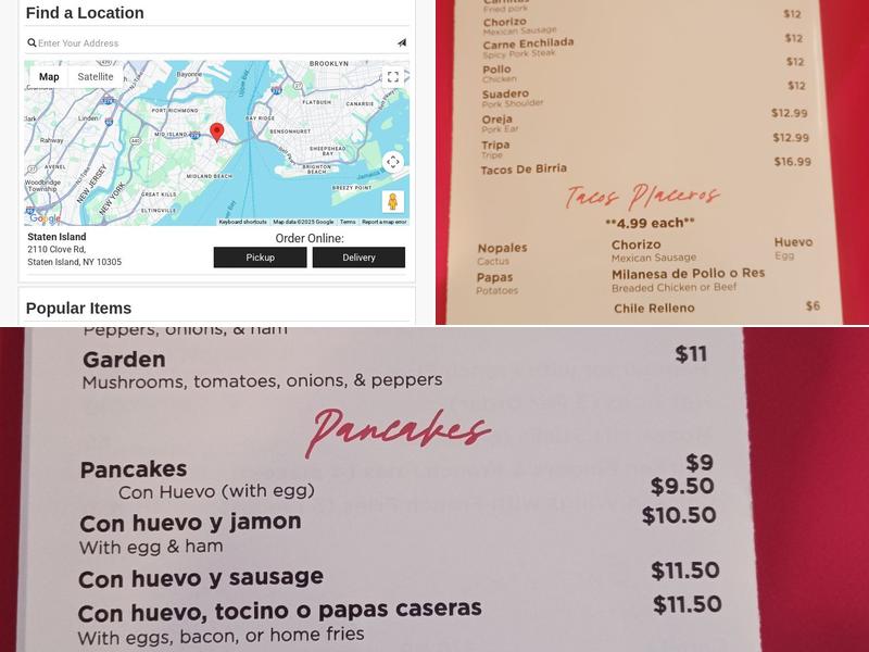 Cinco de Mayo Restaurant & Bar Menu