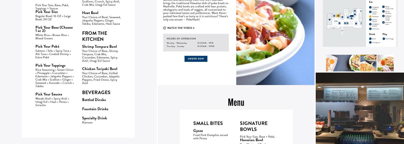 PokeNash Menu