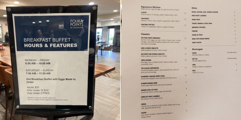 Fireside Cafe Menu
