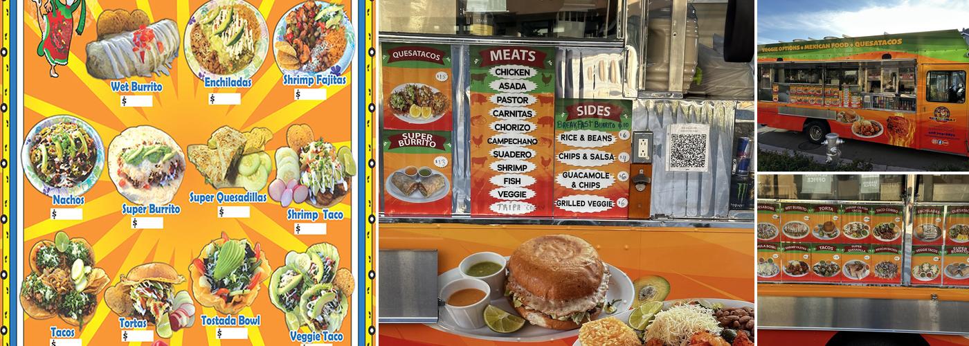 Chula Puebla Taco Truck Menu