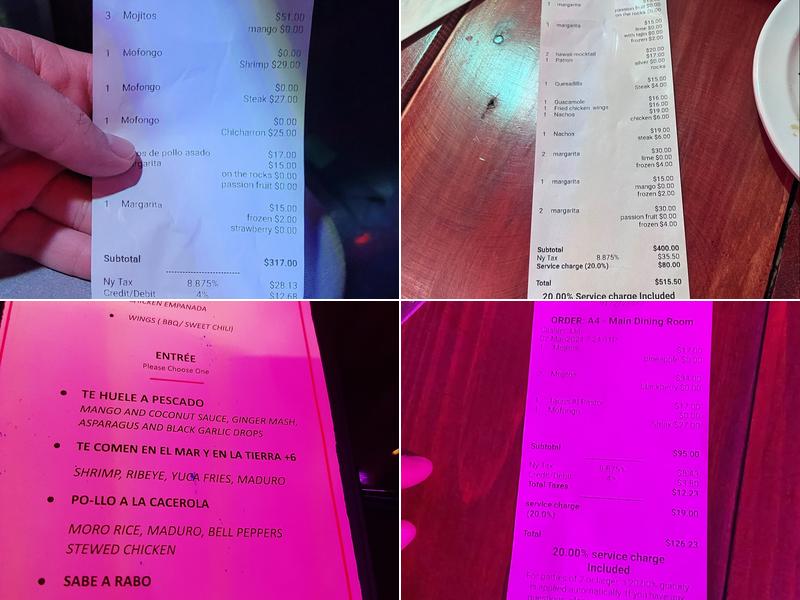 La Morra Fonda Rest. & Bar Menu