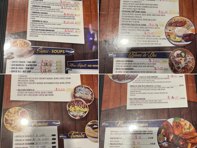 K Sopa de Caracol Menu