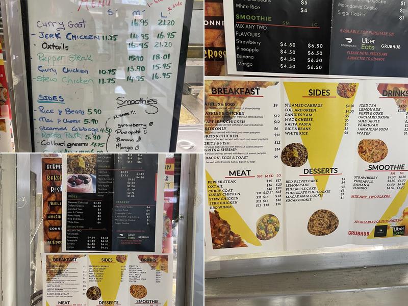 Germantown Bakery and Restaurant Menu