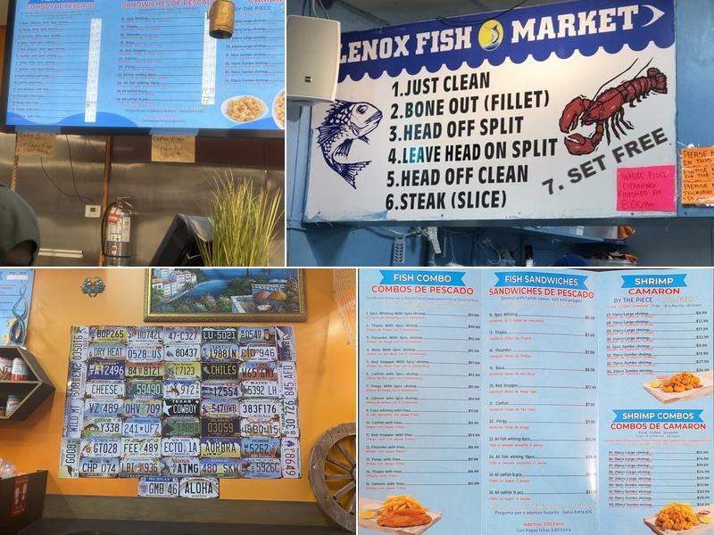 Anas Fish Market Menu