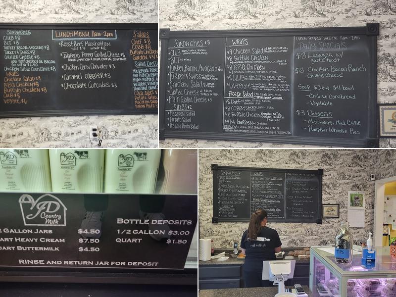 JD's Kitchen & Bakery Menu
