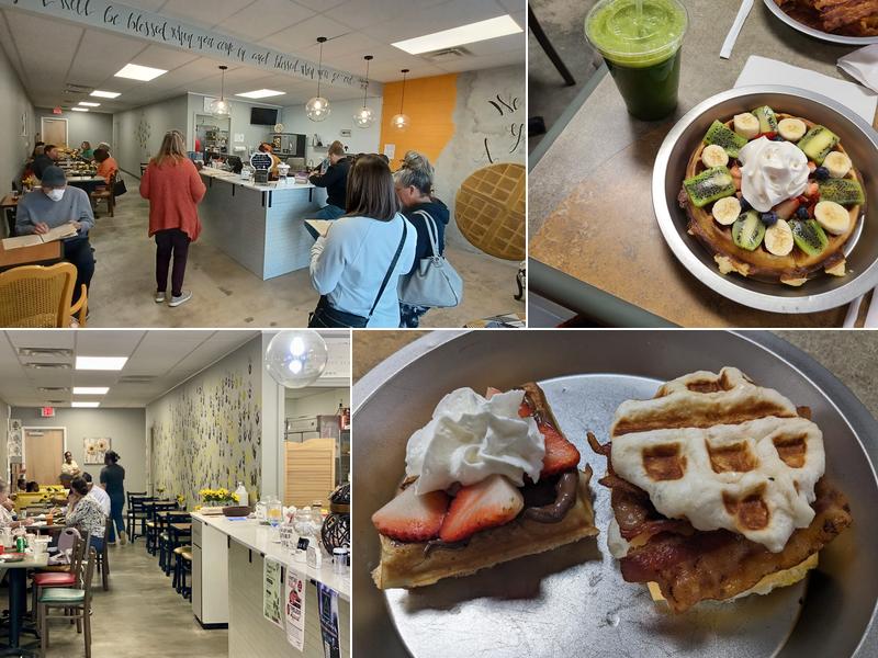 Poppi's Waffles + Health Juice