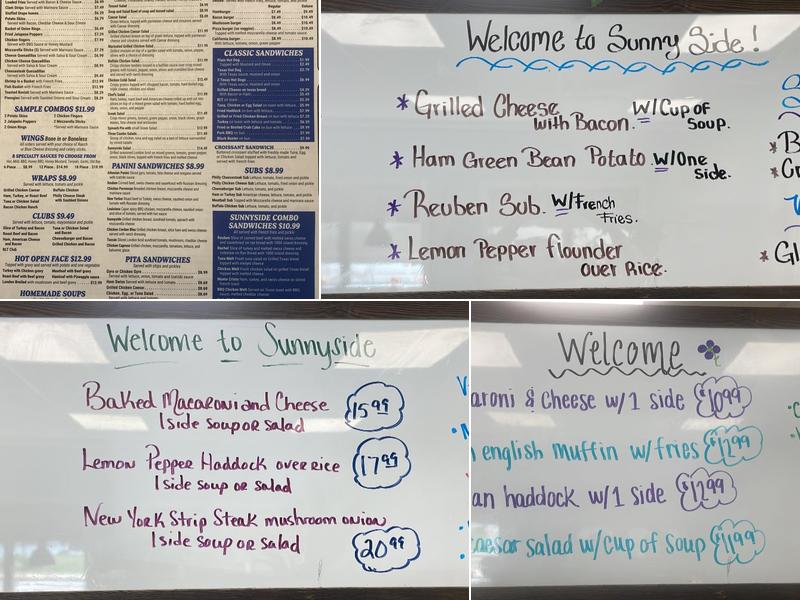 Sunnyside Family Restaurant's Menu