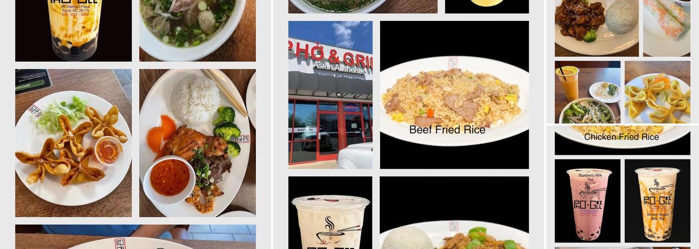 Pho and Grill - Asian Authentic Menu