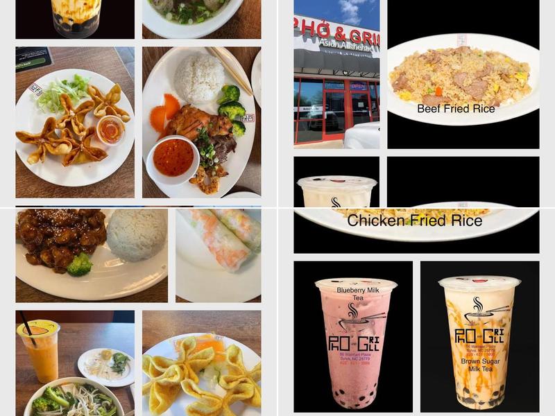 Pho and Grill - Asian Authentic Menu