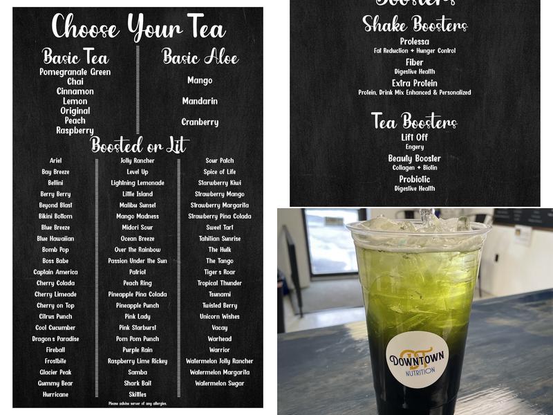 Herbalife Downtown Nutrition- Middleboro Menu