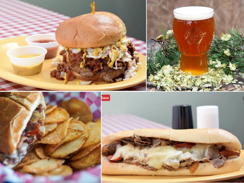 Mac's Burgers & Cheesesteaks at Lookout Brewing