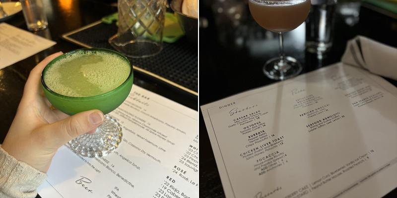 Aster & Rose Restaurant Menu