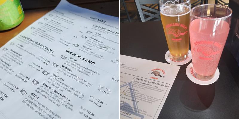 Sequatchie Valley Brewing Company Menu