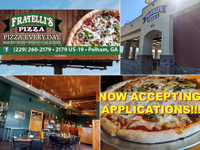 Fratelli's Pizza 60 Constitution Ave, Thomasville