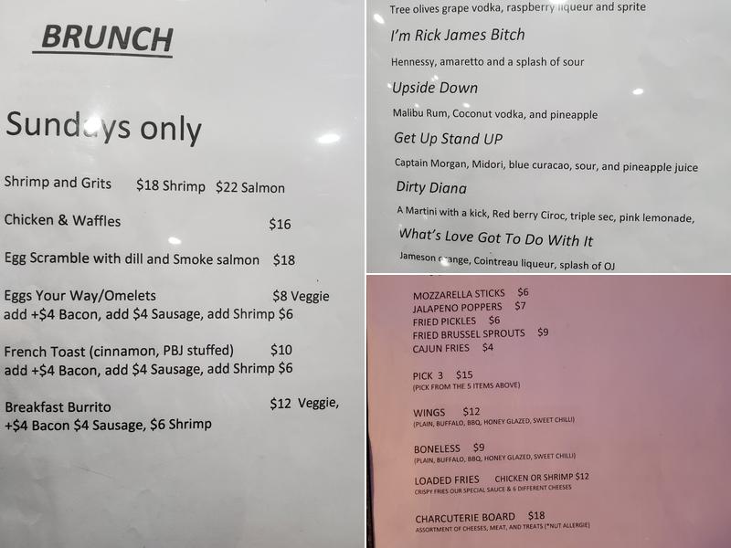 Marlee's Bar & Grill Menu