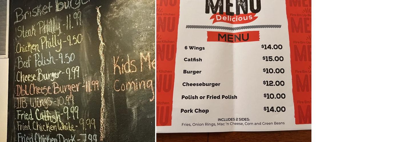 Fire Em Up Bae Kitchen( Rodney kitchen) Menu