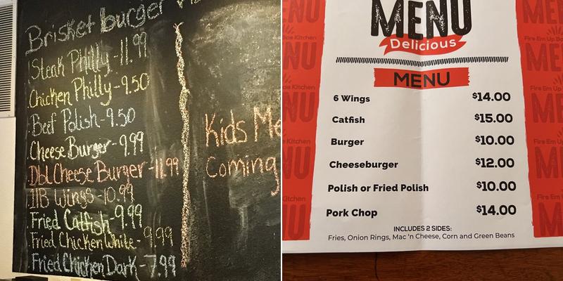 Fire Em Up Bae Kitchen( Rodney kitchen) Menu