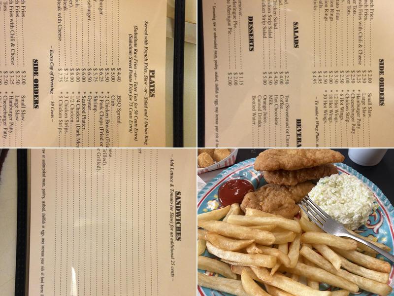 South 200 Drive In Menu