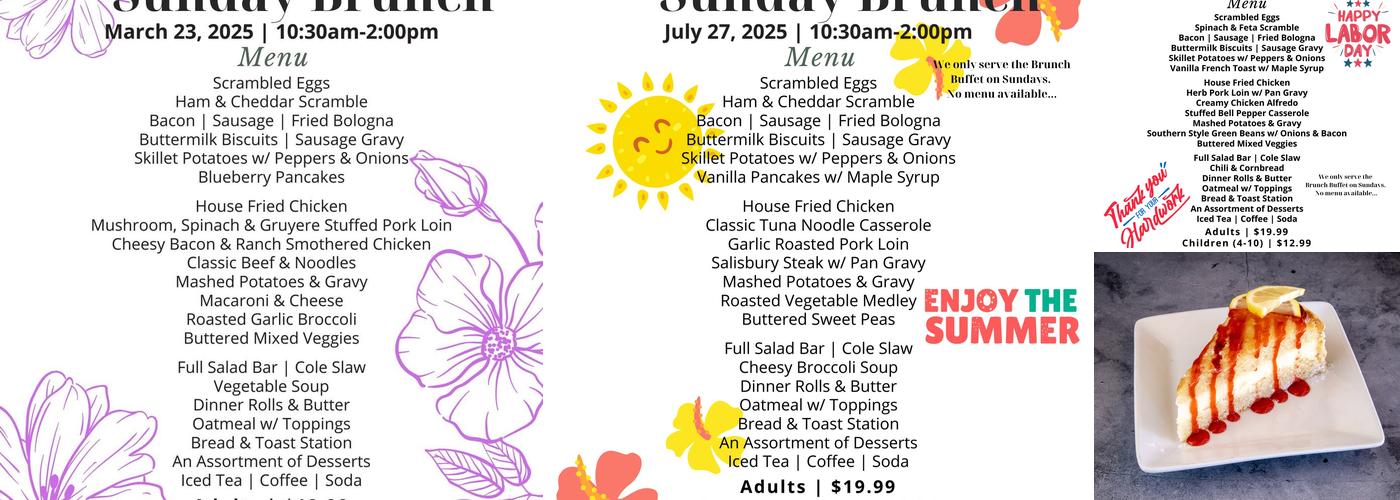 Raquel's Restaurant & Catering Menu