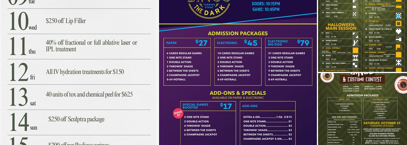 7 Kitchens Menu
