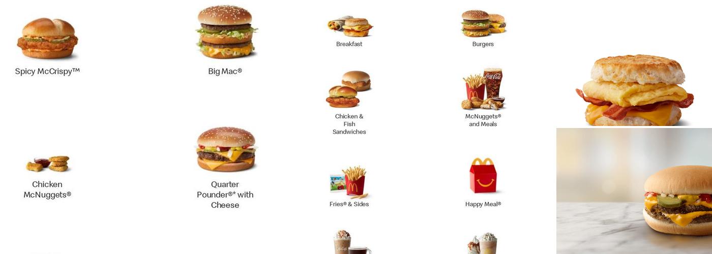 McDonald's Menu