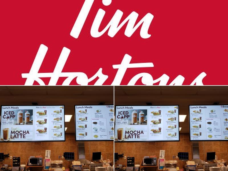 Tim Hortons Menu