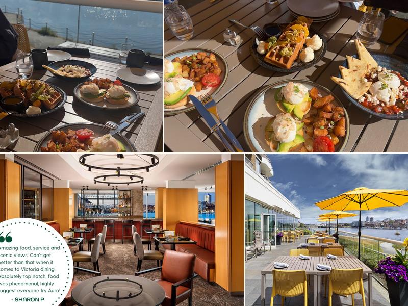 Aura Waterfront Restaurant + Patio 680 Montreal St, Victoria