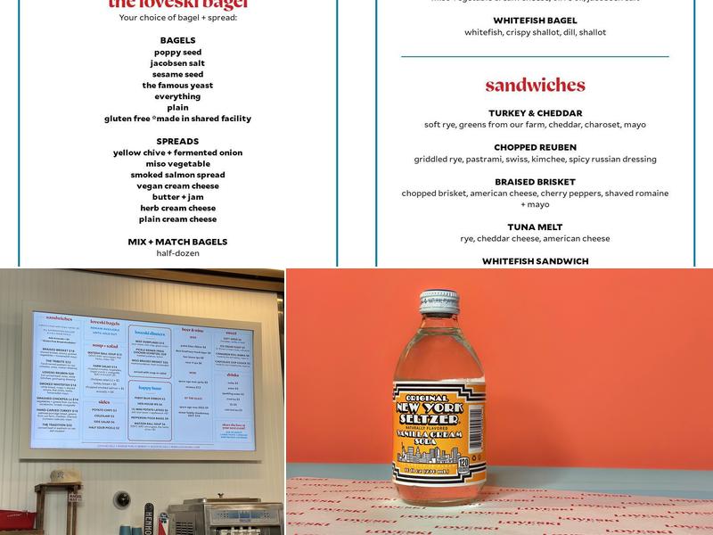 Loveski Deli Menu