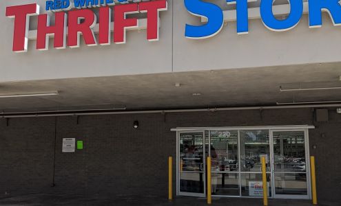 Red white and Blue Thrift Store