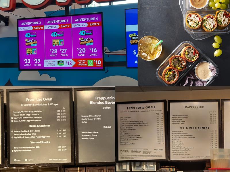 Starbucks Menu