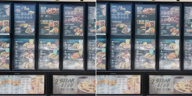 Taco Bell Menu