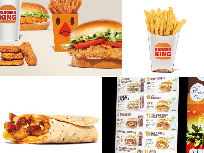 Burger King Menu