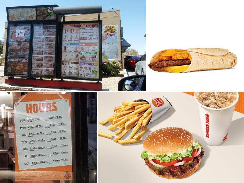 Burger King Menu