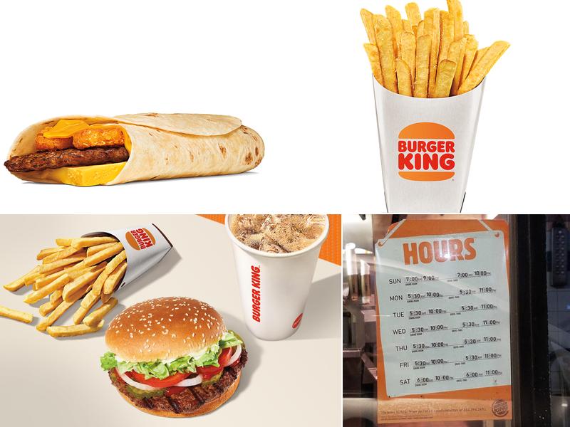 Burger King Menu