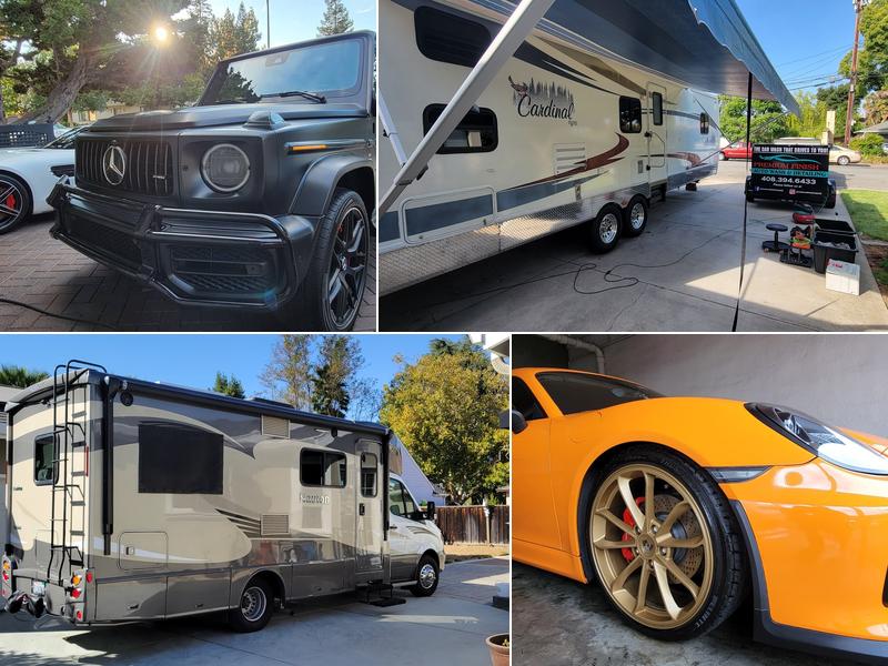 Premium finish auto wash and detailing