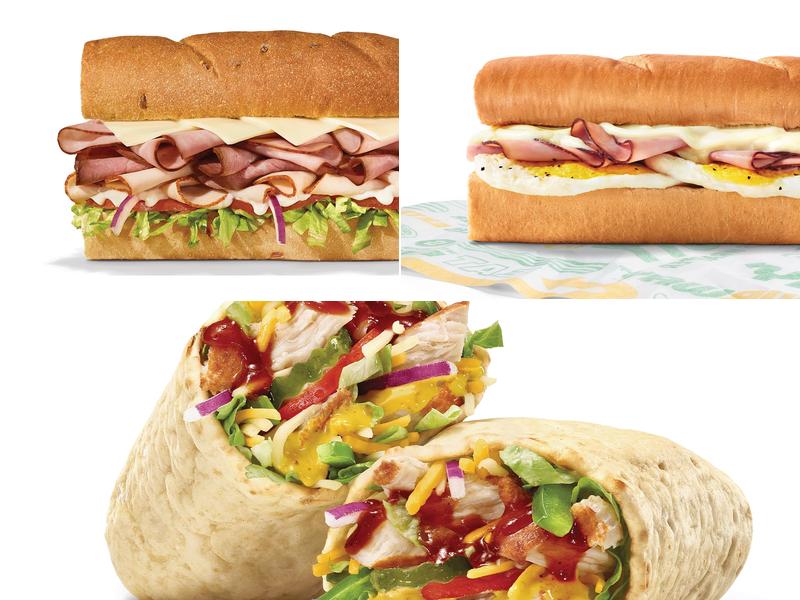 Subway Menu