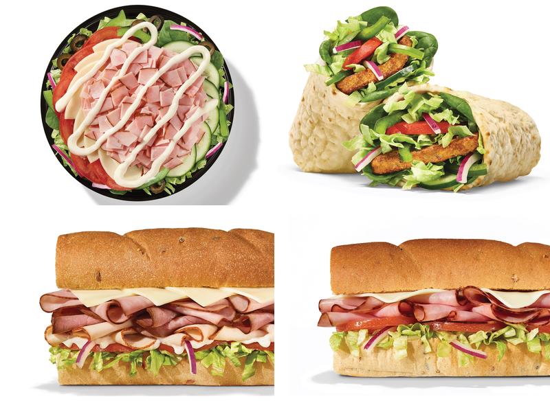 Subway Menu
