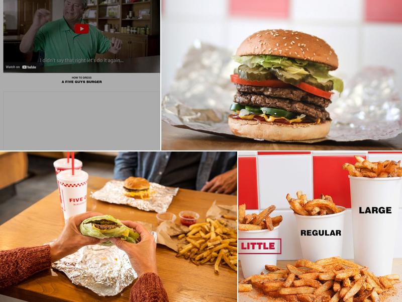 Five Guys Menu