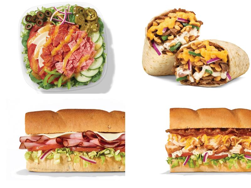 Subway Menu
