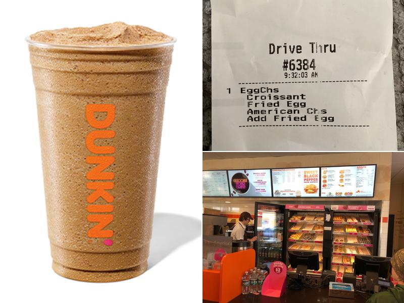 Dunkin' Menu