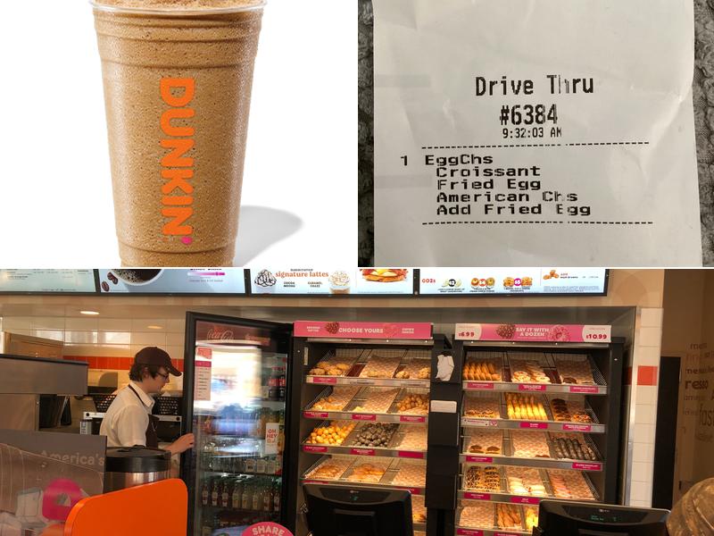 Dunkin' Menu