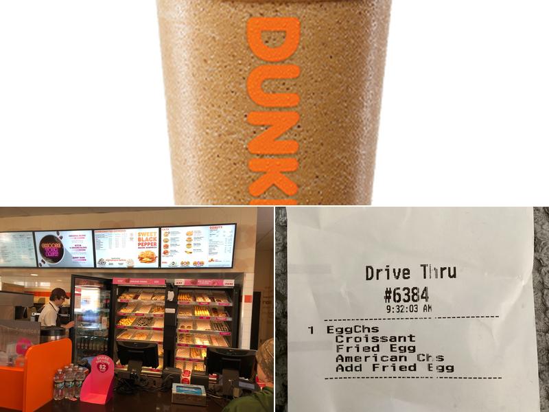 Dunkin' Menu