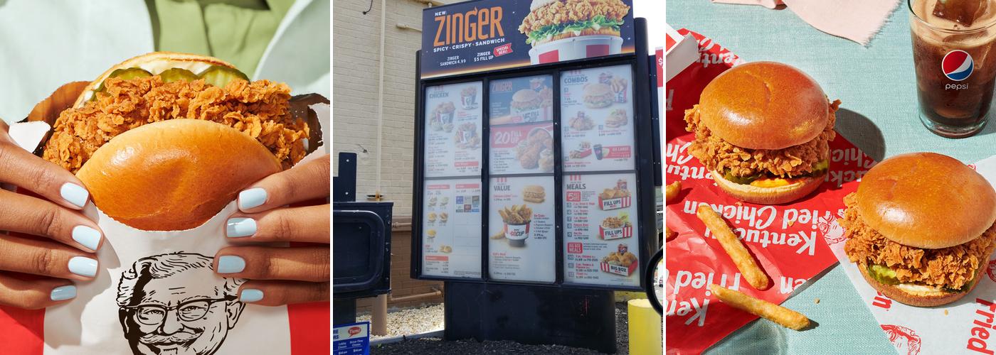 KFC Menu