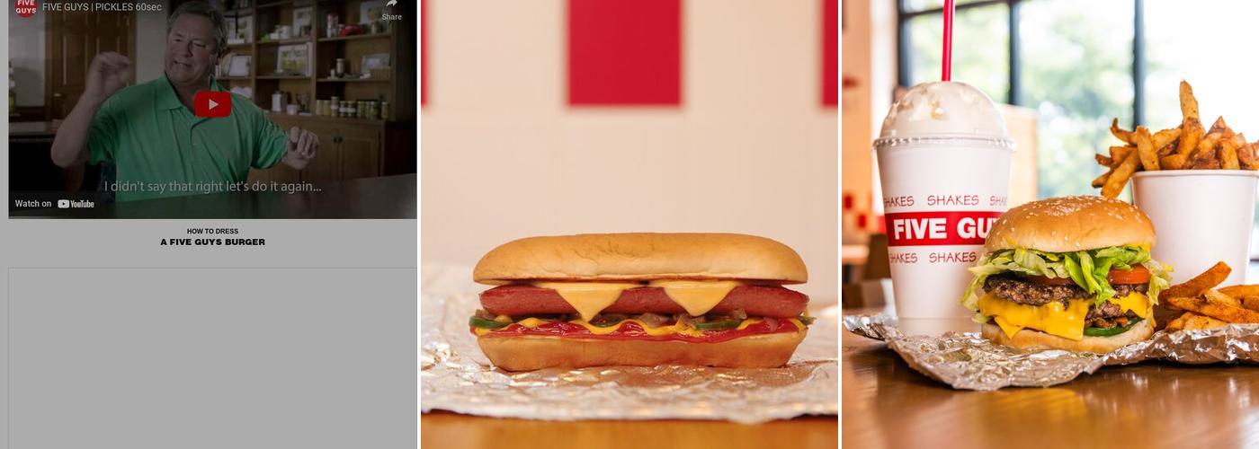 Five Guys Menu